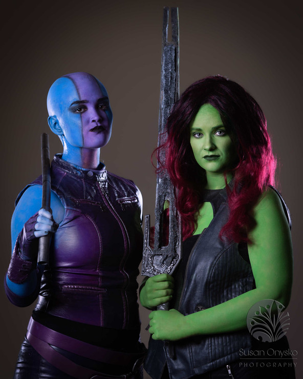 Nebula Gamora Cosplay